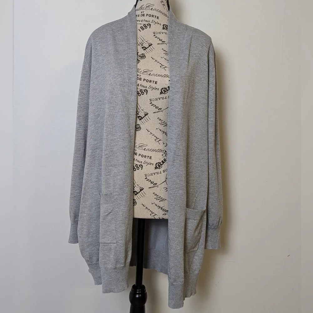 Grace Karin| Open Front Long Sleeve Cardigan - Picture 1 of 9